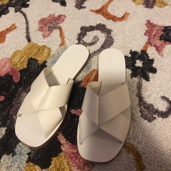 White MERCEDES CASTILLO sandals - Picture 5 of 6